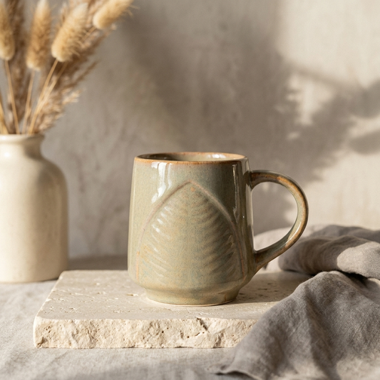 Whisper Leaf Mug (SET OF 2)