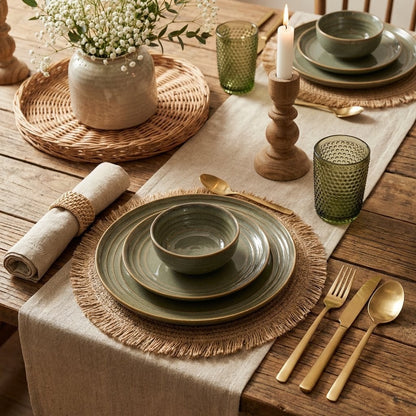 Olive Grove Dinner Set (6 PC)