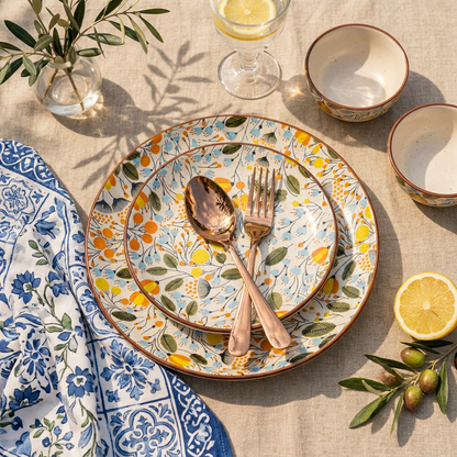 Citrus Blossom Dinner Set (6 PC)